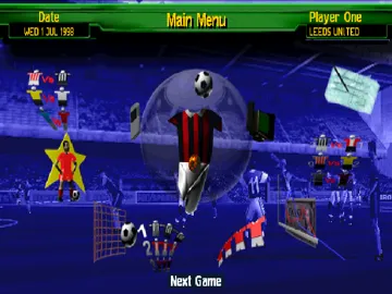 Premier Manager Ninety Nine (EU) screen shot game playing